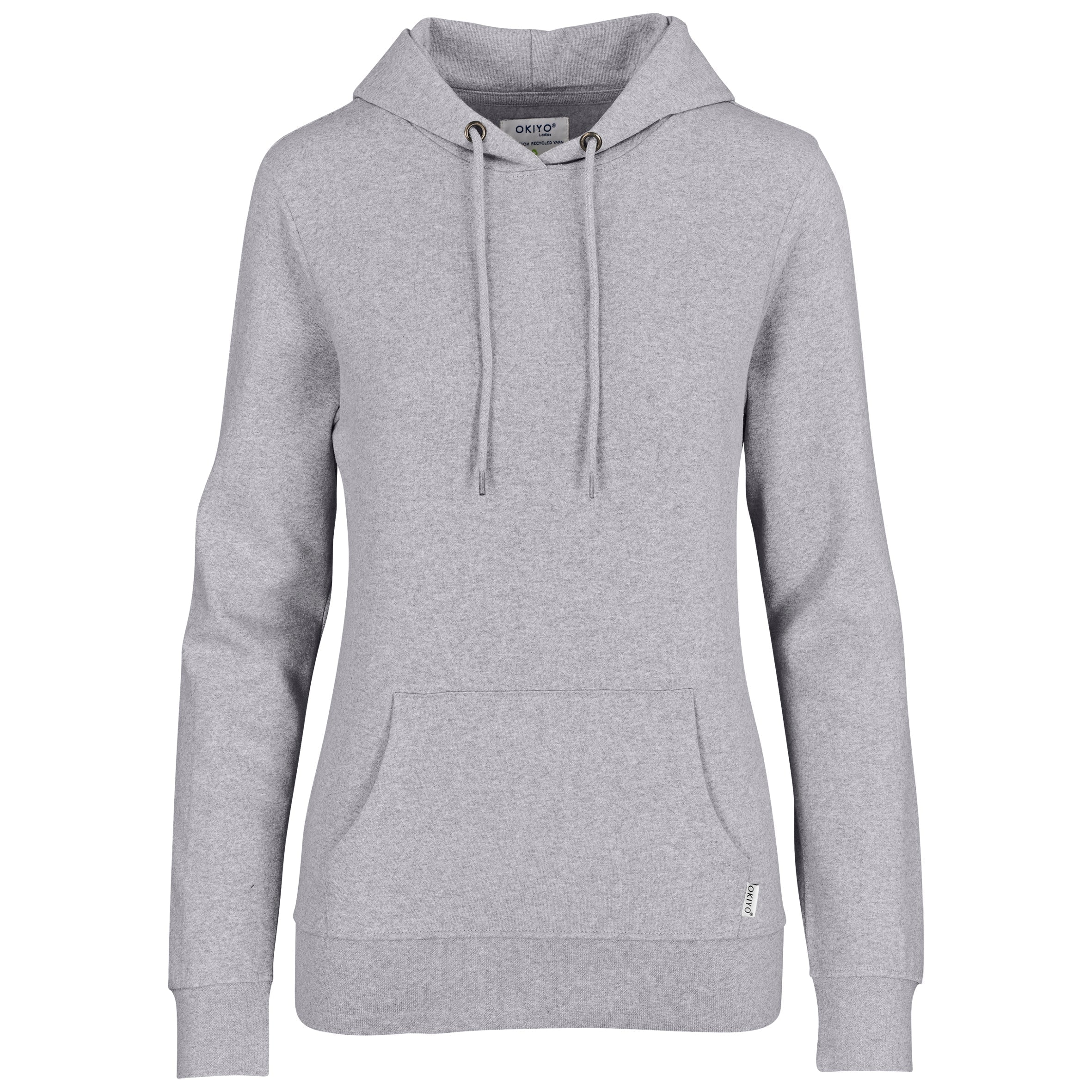 Ladies Recycled Hooded Sweater 2XL / Grey / GY
