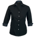 Ladies Saga Blouse Black / XL / Last Buy - Shirts-Corporate
