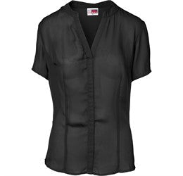 Ladies Short Sleeve Ava Blouse-