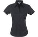 Ladies Short Sleeve Metro Shirt - Black Only-