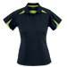 Ladies Solo Golfer Black/Lime / LAR / Last Buy - Golf Shirts