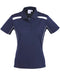 Ladies United Golf Shirt - White Navy Only-L-Navy-N