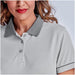 Ladies Verge Golf Shirt - Blue