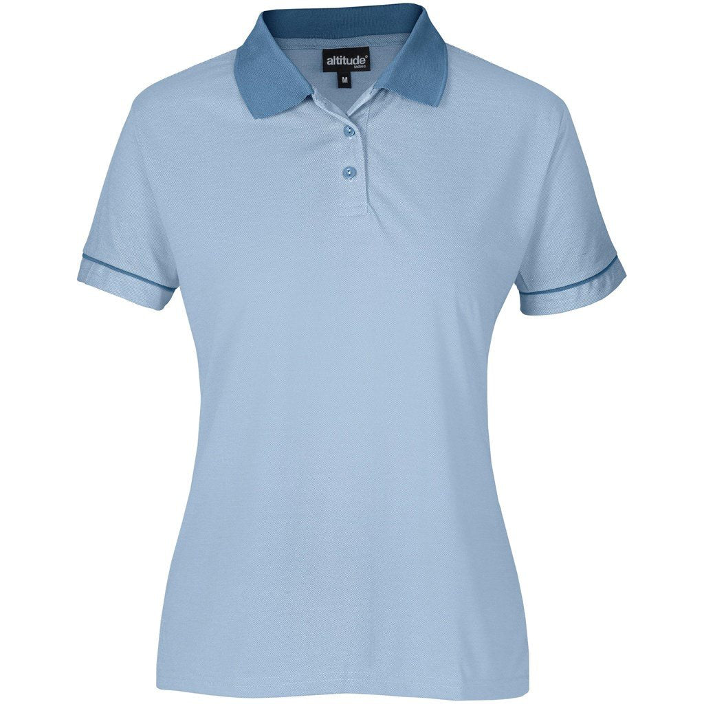 Ladies Verge Golf Shirt - Red