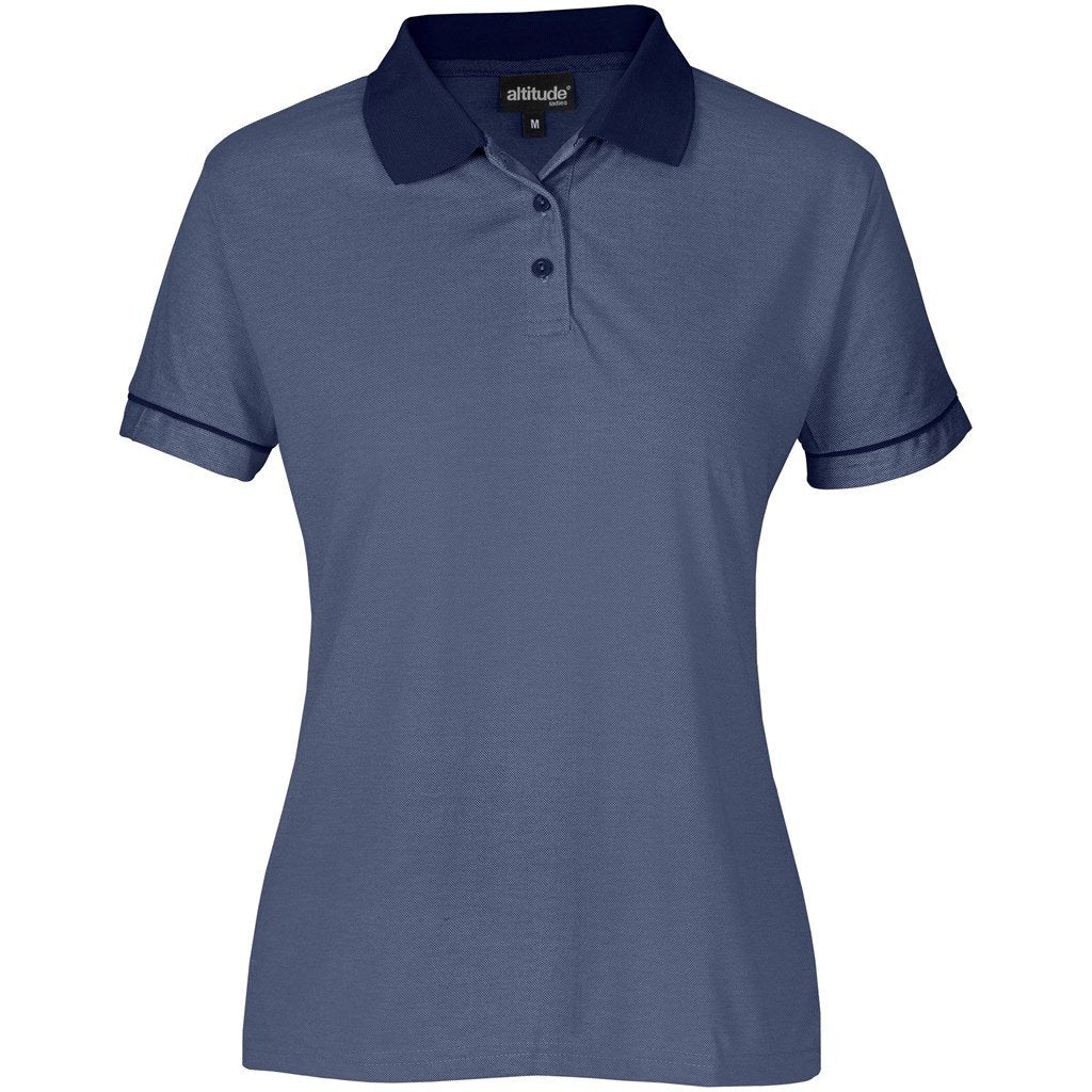 Ladies Verge Golf Shirt - Red