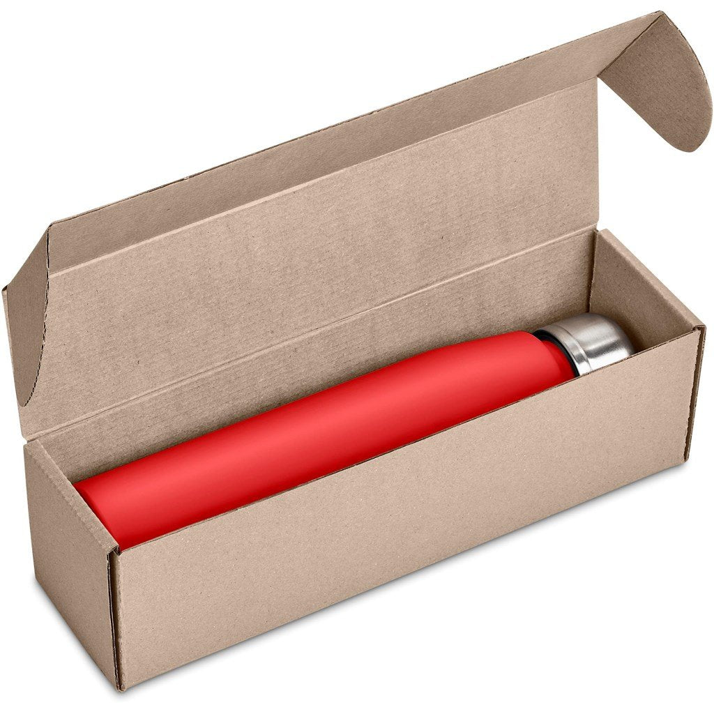 Lamda Lite Bottle in Bianca Custom Gift Box - Bottles Flasks And Tall Tumblers In Boxes,Custom Packaging