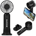 Laqueta Rechargeable Handheld Mini USB Fan BLACK - Desktop Mobile Accessories,Technology