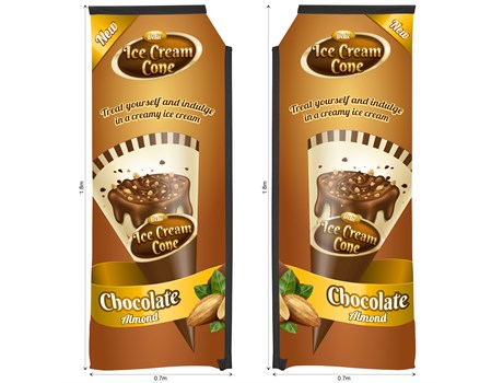 Legend 2m Sublimated Telescopic Double-Sided Flying Banner Skin-Banners