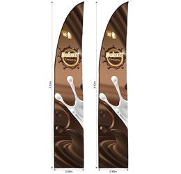 Legend 3m Sublimated Arcfin Flying Banner Skin (Set Of 2)-Banners