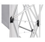 Legend Double-Sided Straight Banner Wall 1.52mx2.25m-Banners