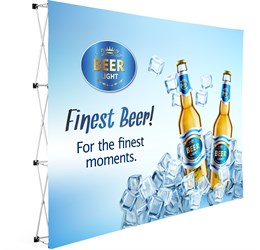Legend Straight Banner Wall 3m x 2.25m - Banners