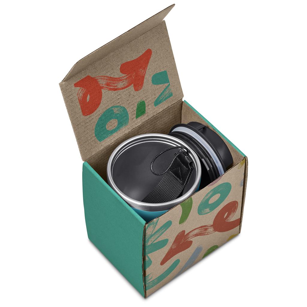 Luca Tumbler in Bianca Custom Gift Box - Bottles Flasks And Tall Tumblers In Boxes,Custom Packaging