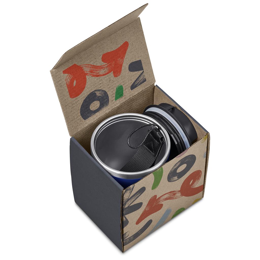 Luca Tumbler in Bianca Custom Gift Box - Bottles Flasks And Tall Tumblers In Boxes,Custom Packaging