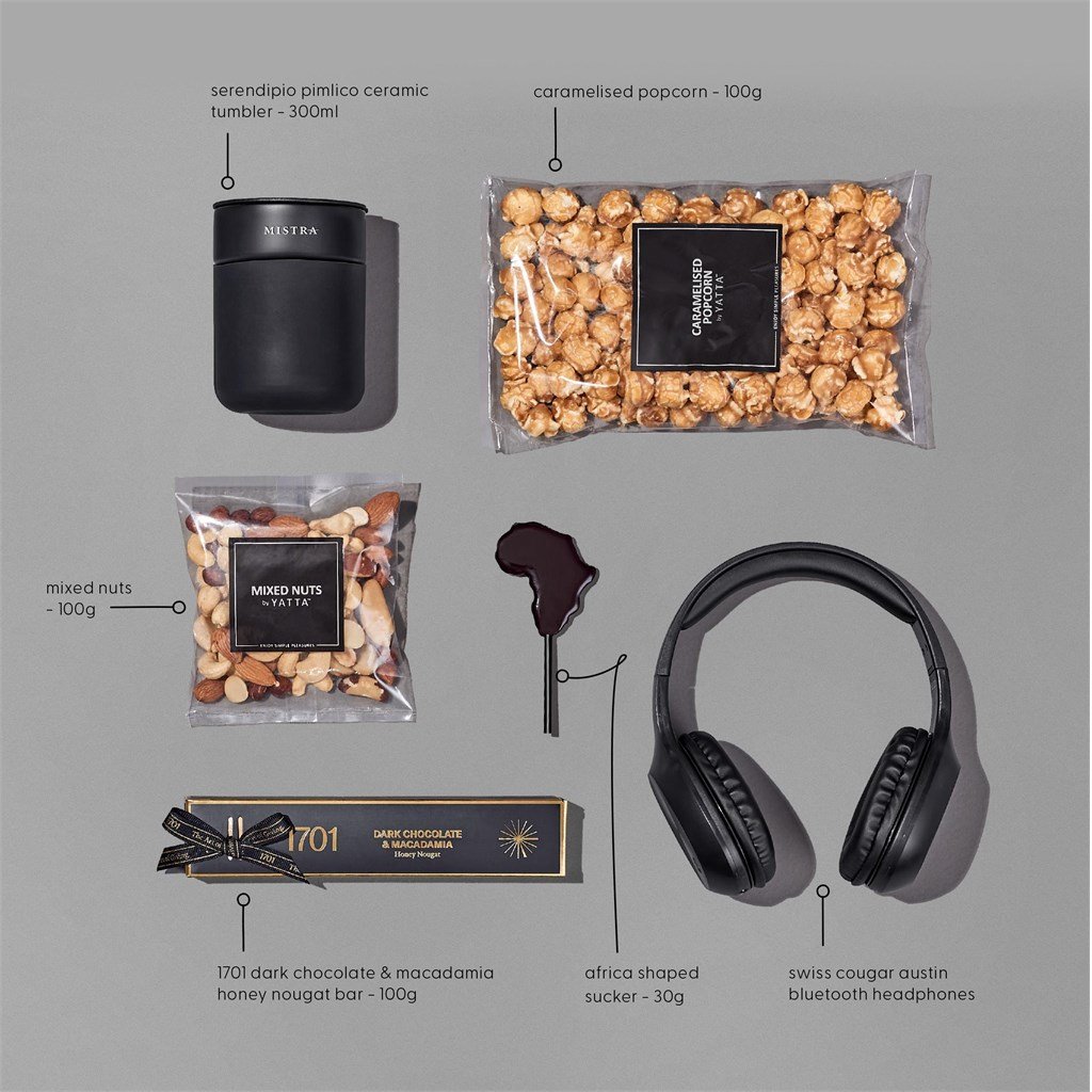 Luxe Lifestyle Hamper BLACK - Unisex Hampers,Tech Hampers