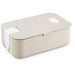 Machi Wheat Straw Lunch Box Solid White / SW