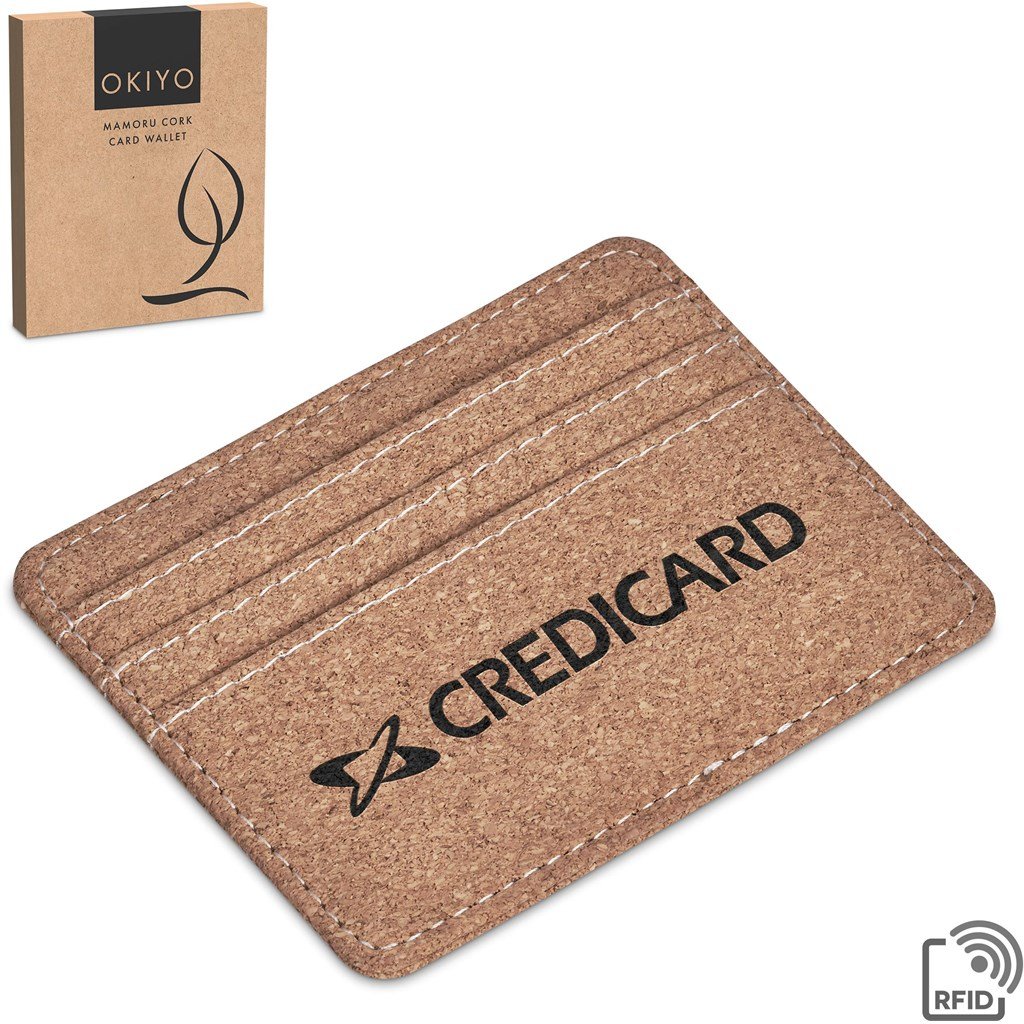 Mamoru Cork Card Wallet Natural / NT