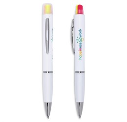 Manga Trilighter Ball Pen Solid White / SW