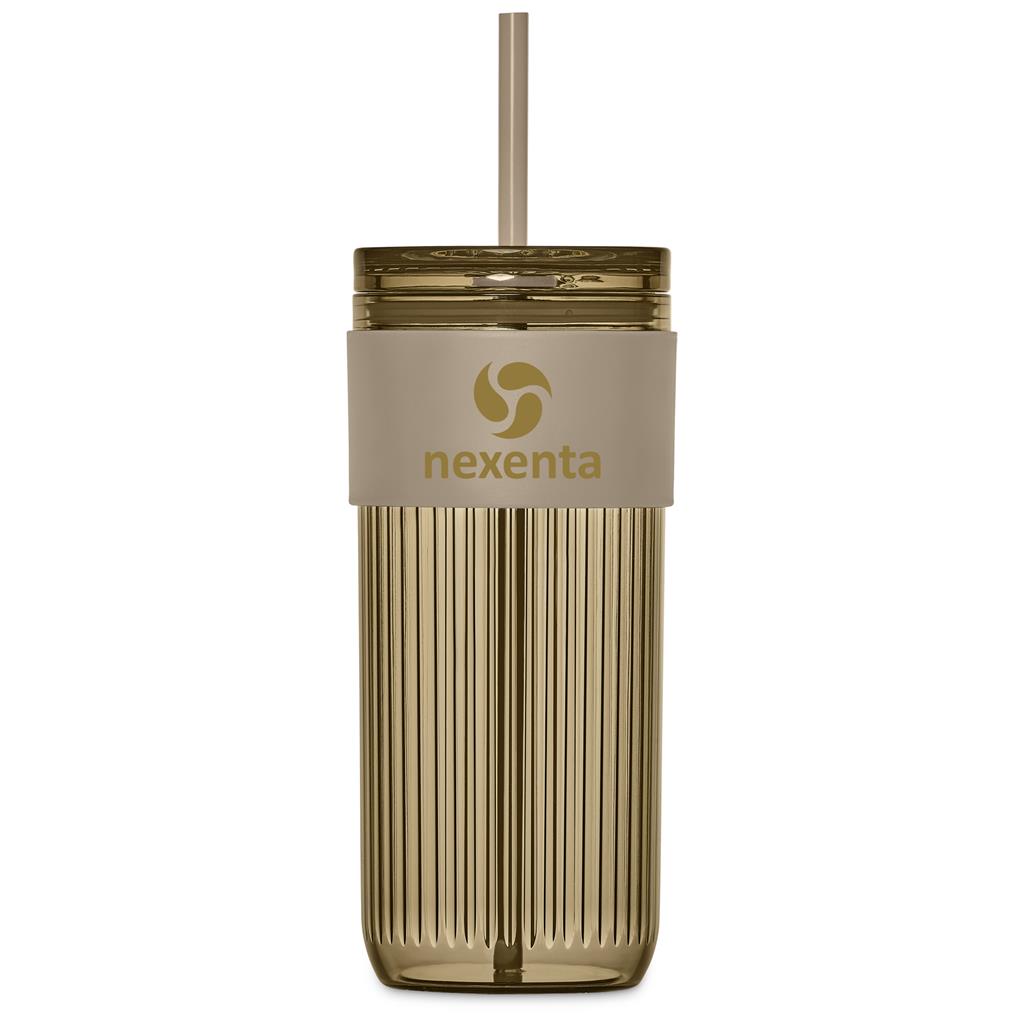 Mayfair Plastic Tumbler & Straw – 650ml - Drinkware,Travel Mugs and Tumblers,Drinkware