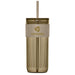 Mayfair Plastic Tumbler & Straw – 650ml STONE - Drinkware,Travel Mugs and Tumblers,Drinkware