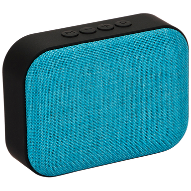 Melange Fabric Bluetooth Speaker Blue / STD / Last Buy - Technology
