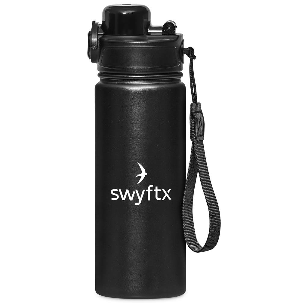 Mendez Stainless Steel Water Bottle – 750ml BLACK - Bottles,Drinkware