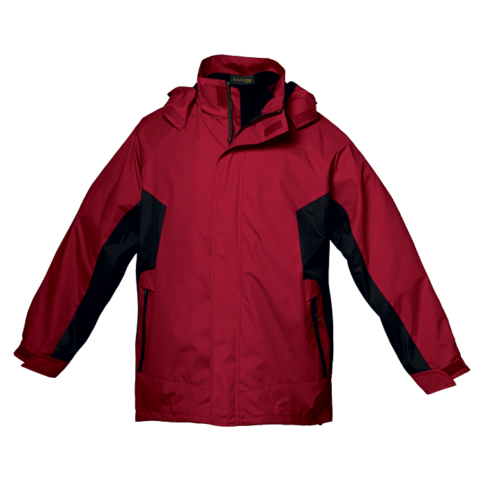 Mens 4-in-1 Jacket  Red/Black / SML / Regular - 