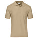 Mens Basic Pique Golf Shirt L / Stone / ST