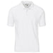 Mens Basic Pique Golf Shirt L / White / W