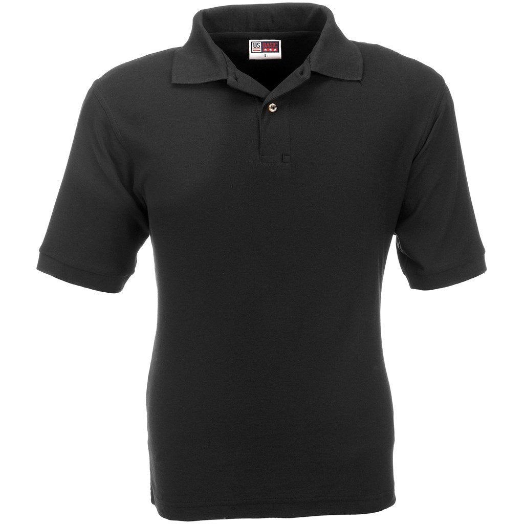 Mens Boston Golf Shirt S / BLACK - Shirts