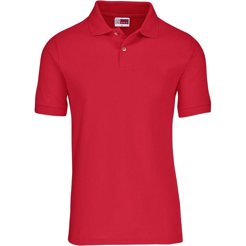 Mens Boston Golf Shirt S / RED - Shirts