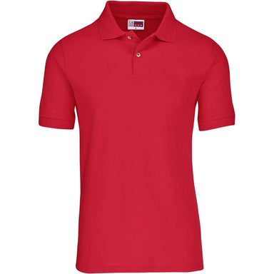 Mens Boston Golf Shirt S / RED - Shirts