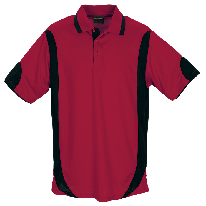 Mens Breezeway Golfer  Red/Black / SML / Last Buy - 