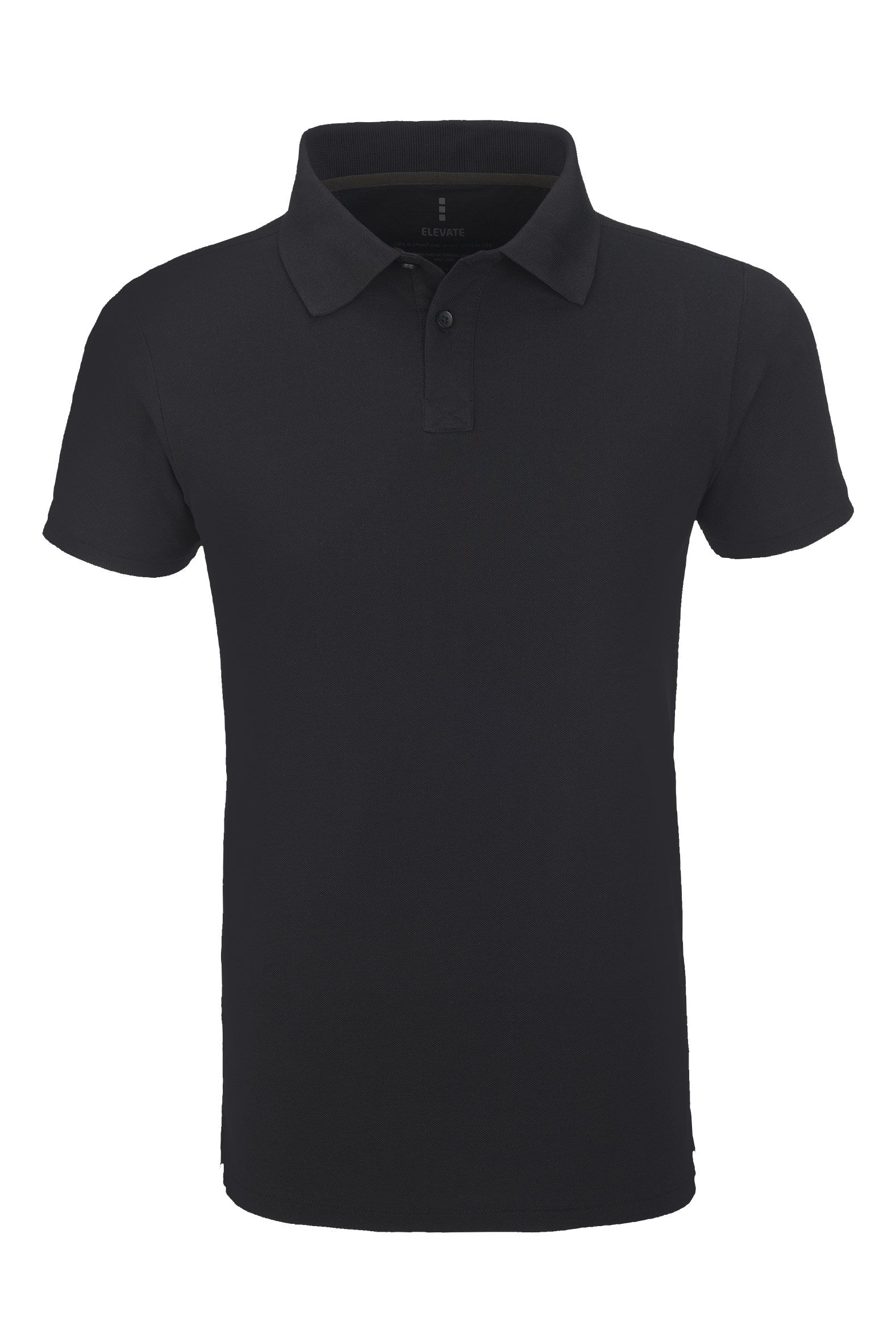 Mens Calgary Golf Shirt - Black Only-2XL-Black-BL