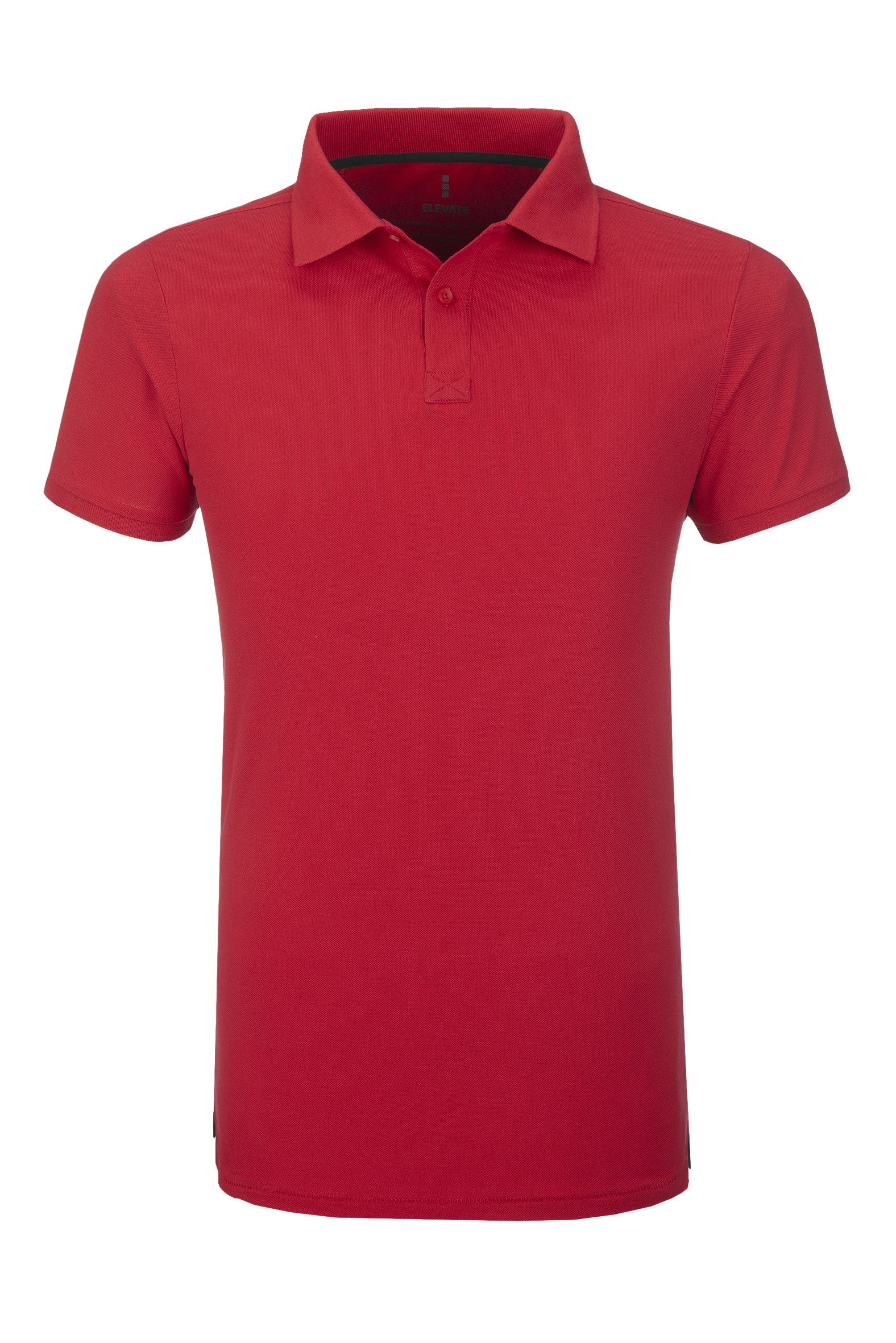 Mens Calgary Golf Shirt - Black Only-2XL-Red-R