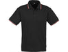 Mens Cambridge Golf Shirt - Black Red Only-