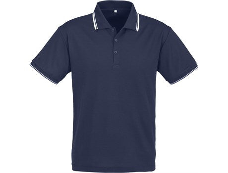 Mens Cambridge Golf Shirt - Black Red Only-