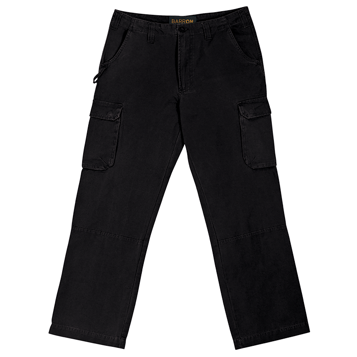 Mens Cargo Pants Black / 28 / Regular - Bottoms