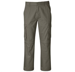 Mens Cargo Zip Off Pants-Pants-30-Khaki-KH