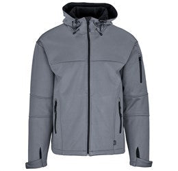 Mens Catalyst Softshell Jacket - Red Only-Coats & Jackets-2XL-Grey-GY