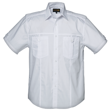 Mens City Shirt  White / SML / Regular - 