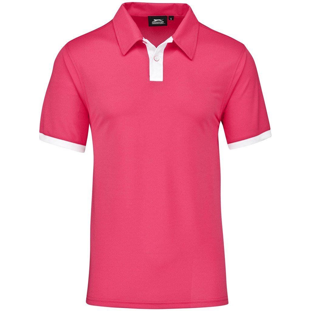 Mens Contest Golf Shirt - Red