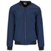 Mens Crusader Bomber Jacket - Black L / Navy / N
