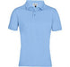 Mens Distinct Golf Shirt-2XL-Sky Blue-SB
