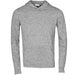 Mens Fitness Lightweight Hooded Sweater-L-Grey-GY