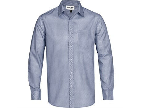 Mens Long Sleeve Birmingham Shirt - Navy Only-