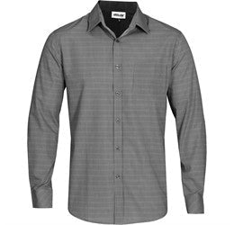 Mens Long Sleeve Northampton Shirt-2XL-Black-BL