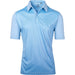 Mens Masters Golf Shirt-L-Light Blue-LB
