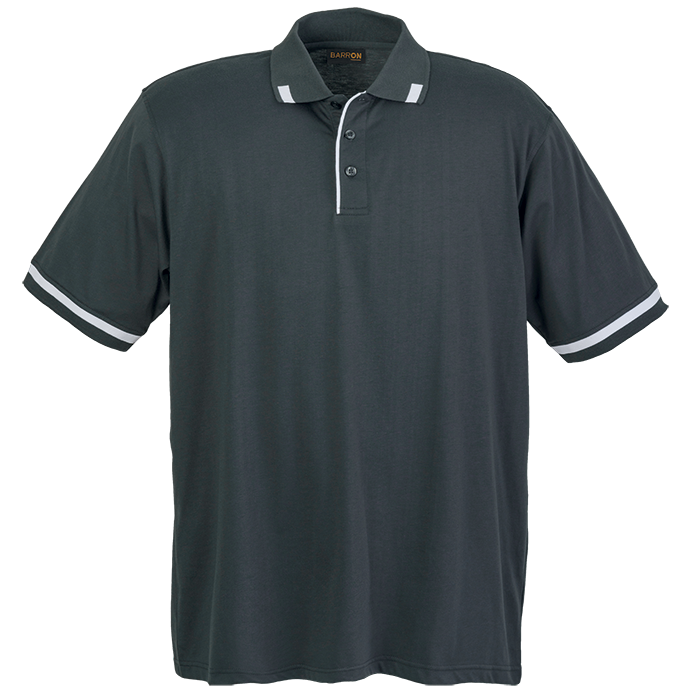 Mens Matrix Golfer Charcoal/White / SML / Regular - Golf Shirts