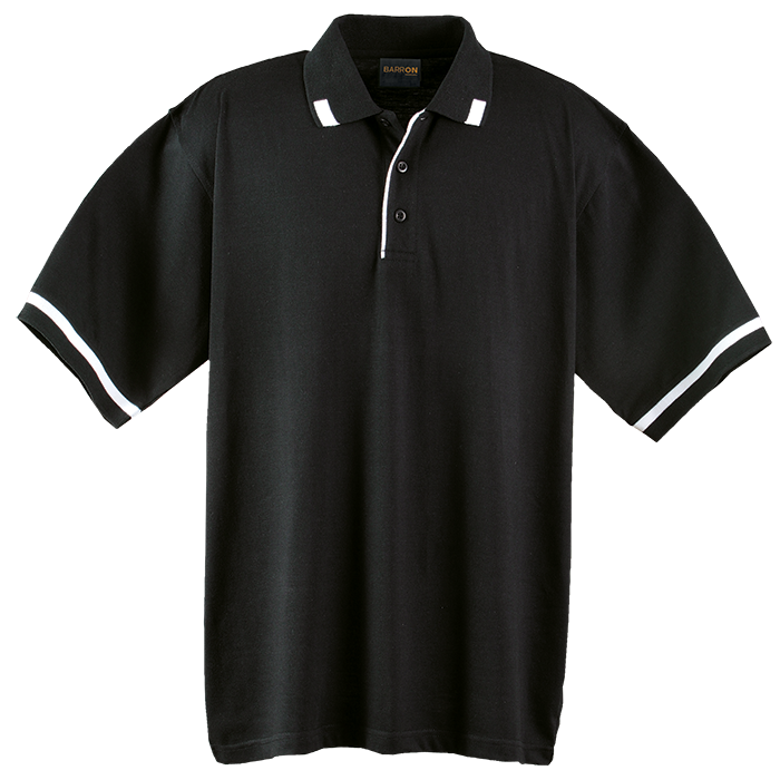 Mens Matrix Golfer Black/White / SML / Regular - Golf Shirts