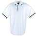 Mens Matrix Golfer White/Navy / SML / Regular - Golf Shirts
